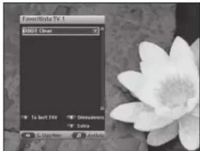 SAMSUNG DTB-P850V - Favoritlista - 1