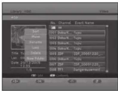 Library - HSG HOG No. Channel Event Name M 001 DekaR... Topo 002 DekaR... Topo 003 DekaR... Topo 004 DekaR... Topo 005 ZSF ZSF_20051220_ 006 ZSF Topo 007 ZSF ZSF_20051220_ 008 TF1 Sangerucaement Date 20/1-2/2005 1/8 Edit Lost