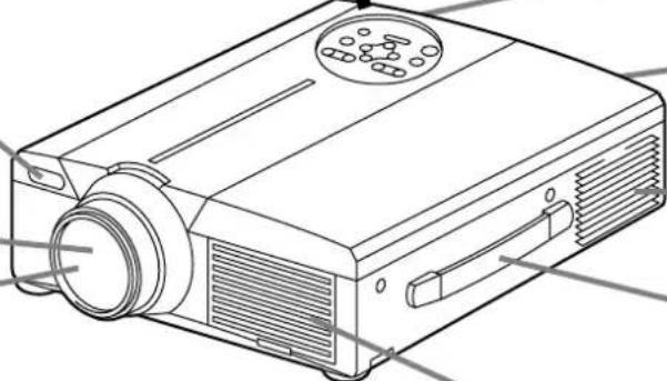 HITACHI CP-X960W - TEMP indicator - 1