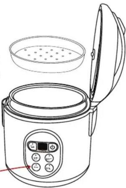 Gourmia GRC670 - Steaming - 1