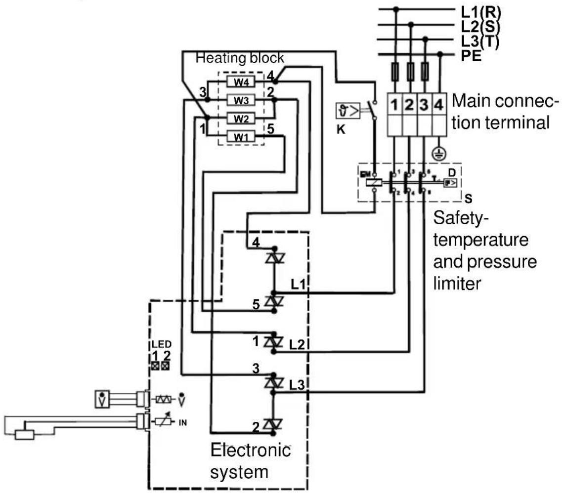 ELECTROLUX IH 21 Electronic Basic - Circuit diagram - 1