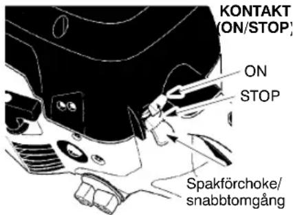 PARTNER P842 - STARTA EN KALL MOTOR (eller startefterpåfyllningavbränsle) - 1