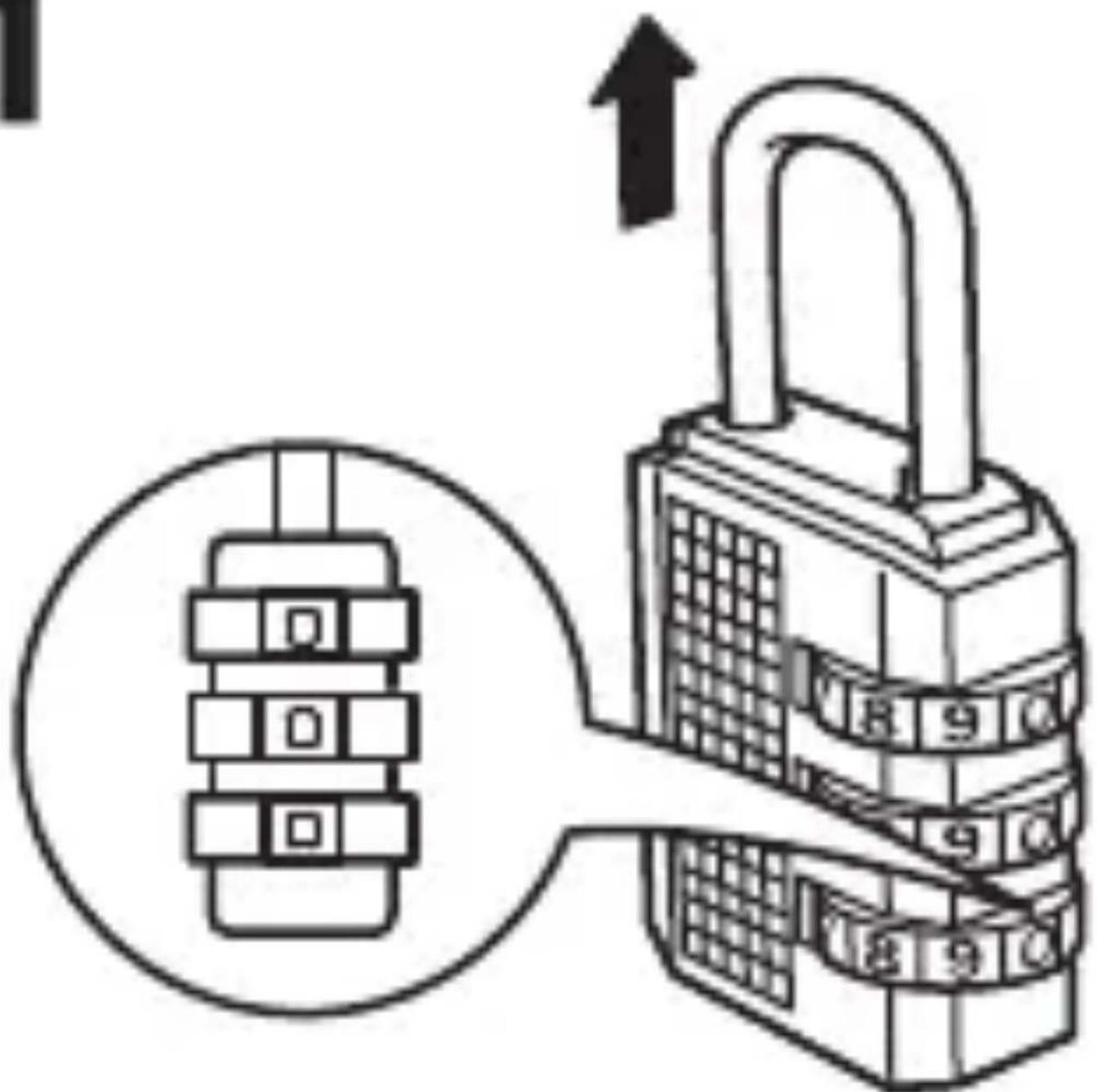 Diagram illustrating a padlock with 890 keys and an upward arrow, alongside stacked blocks with binary codes.