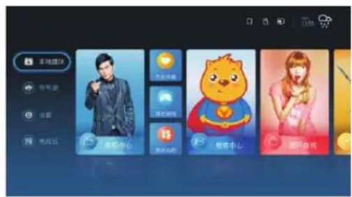 Skyworth 55E366W - 主页 - 1