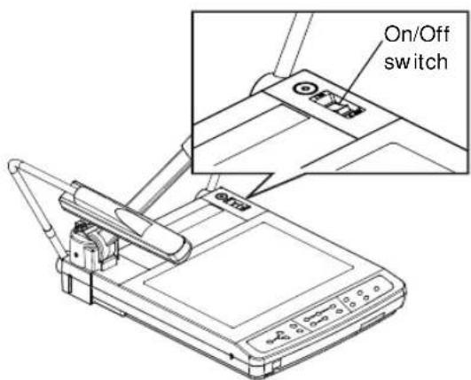 EPSON ELPDC05 - Turning On the Document Camera - 2