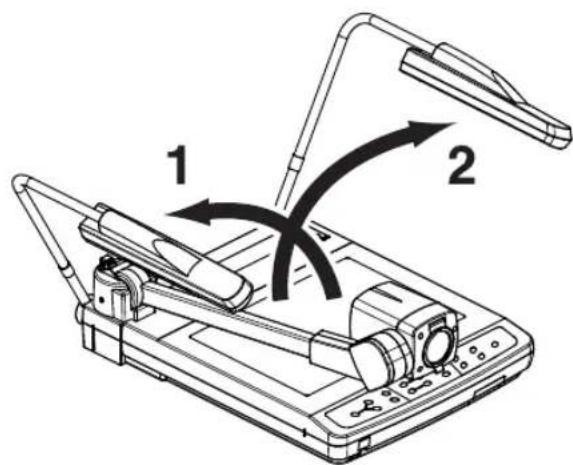 EPSON ELPDC05 - Unfolding the Document Camera - 1