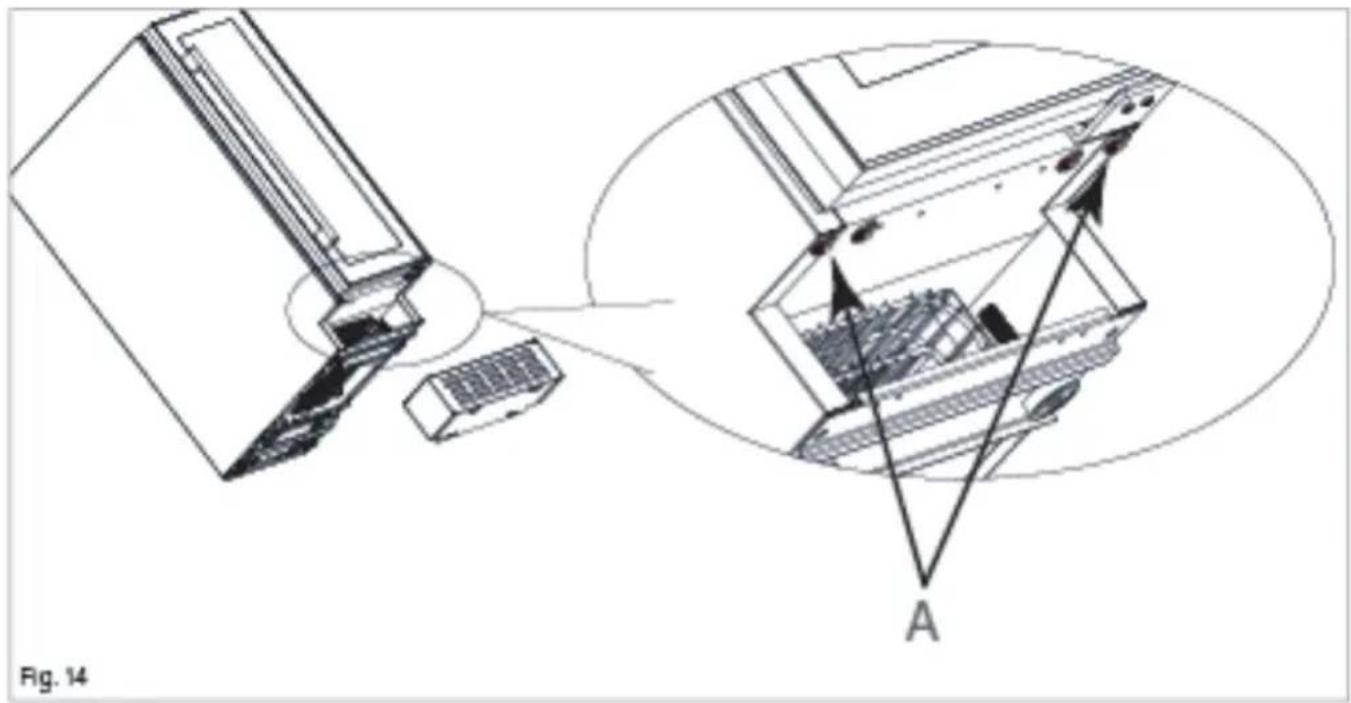 HOOVER HWCB 60D UKBM - Fitting the plinth - 1