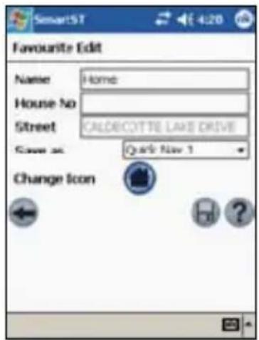 Favourite Edit Name Home House No Street CALDECOTTE LAKE DRIVE Change Icon Quick Now 1