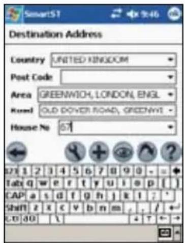 Destination Address Country UNITED KINGDOM Post Code Area GREENWITH, LONDON, ENGL Road OLD DOVER ROAD, GREENWITH House No 67 123 1 2 3 4 5 6 7 8 9 0 - = + Tab g w e r t y u i o p [ ] CAP a s d f g h j k l ? * Shift z x c v b n m _ / + L0 30 \ 4 T ← →