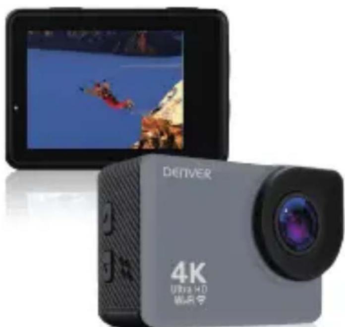 DENVER Action Cams 4K WiFi - ACK-8062W - 1
