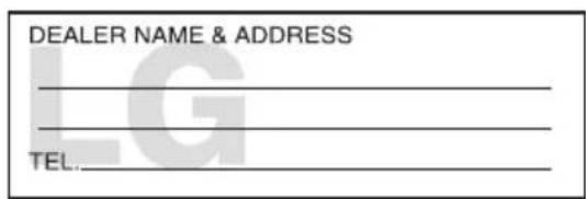 DEALER NAME & ADDRESS TEL.