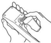 VIEWSONIC VPW5500 - Close the battery cover. - 1