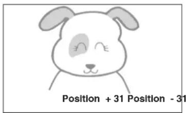 Position + 31 Position - 31