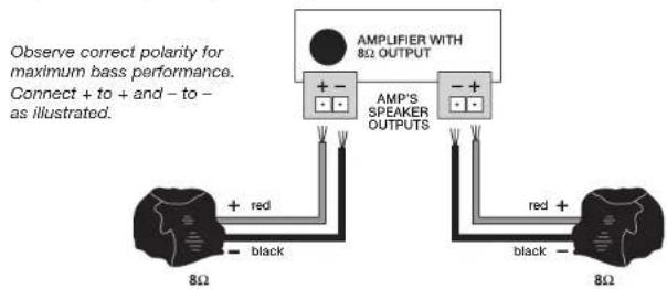 Bogen R6T - EXAMPLE OF 8Ω SYSTEM CONFIGURATION - 1