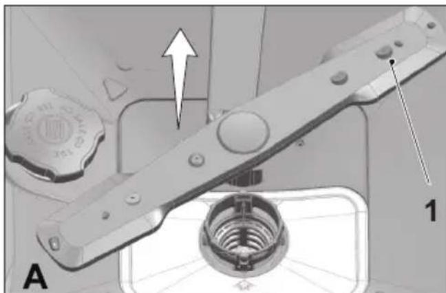 GRUNDIG GNV4P820 - Undre spolarm - 1