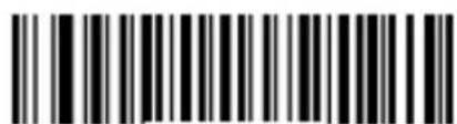 Black and white barcode image with vertical lines and patterns