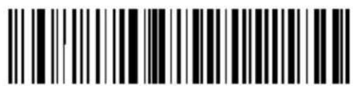 Black and white barcode image with vertical lines and a small white dot at the bottom center.