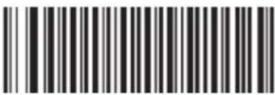 Black and white barcode image with vertical lines on both sides