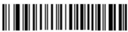 Black and white barcode image with vertical lines and a small number '1' at the bottom