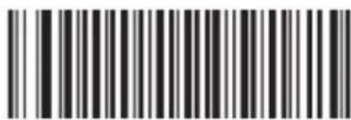 Black and white barcode image with vertical lines and a small number 'n' in the center.