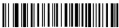 Black and white barcode image with vertical lines and a small number '1' at the bottom