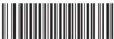 Black and white barcode image with vertical lines and patterns