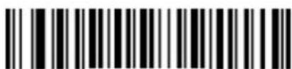 Black and white barcode image with vertical lines and a small number '1' at the bottom right.