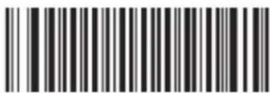 Black and white barcode image with vertical lines and patterns