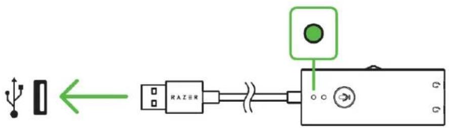 RAZER Ifrit - RAZER USB 오디오 인핸서와 함께 RAZER IFRIT 설정하기 - 1