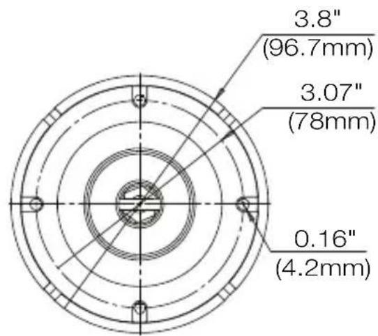 3.8" (96.7mm) 3.07" (78mm) 0.16" (4.2mm)