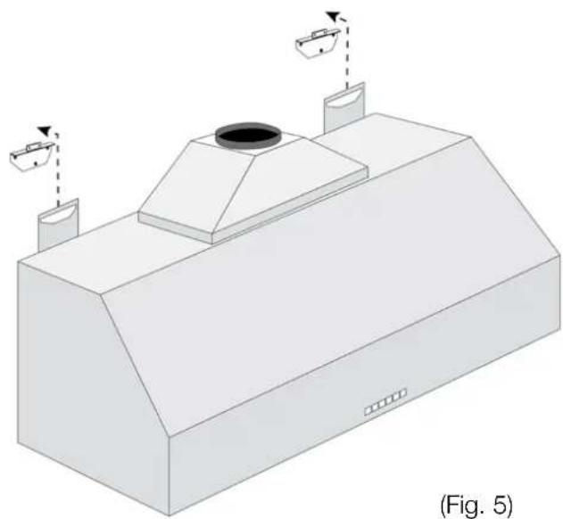 SIRIUS SL83 Fresco 1200 - SL83 FRESCO RANGEHOOD INSTALLATION - ONBOARD MOTOR - 11