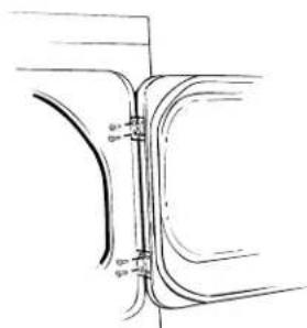 GE DCD330EBWC - Reversing the Dryer Door Swing - 1