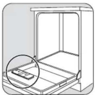 ZANUSSI ZDI210W - Fylla på sköljmedel - 1