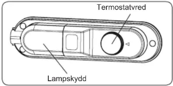 Termostatvred Lampskydd