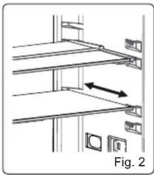 Cylinda K4385NHE - Adjustable Glass Shelf (In some models) - 2