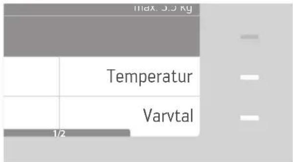 Cylinda PT 4175 S - Val av programtillval - 1