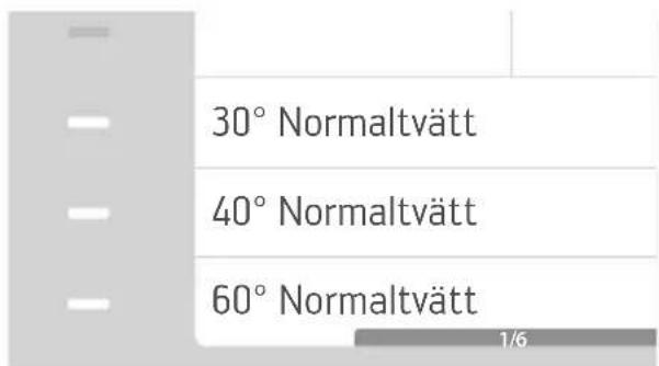 Cylinda PT 4175 S - Välj program - 1