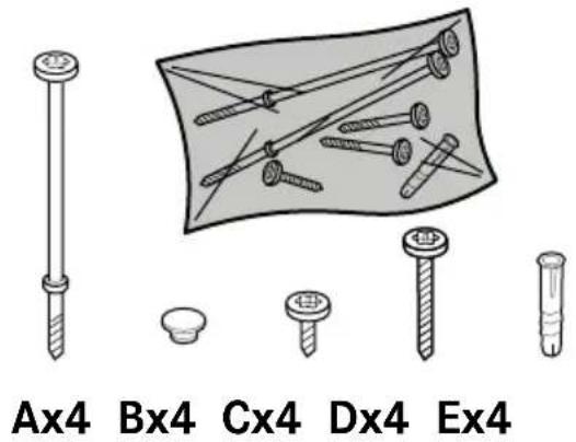 Ax4 Bx4 Cx4 Dx4 Ex4