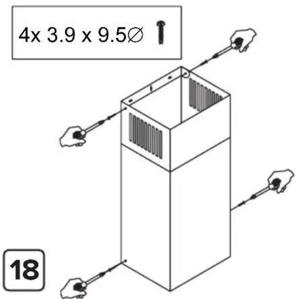 4x 3.9 x 9.5Ø 18