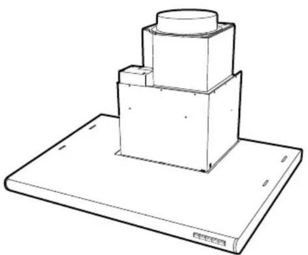 Bredd 60 cm. Övriga se Fig. 1 mått