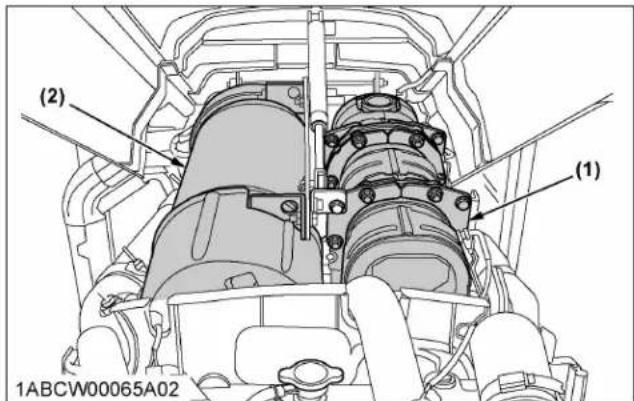 KUBOTA M5N-111HDRC12 - WARNING - 2