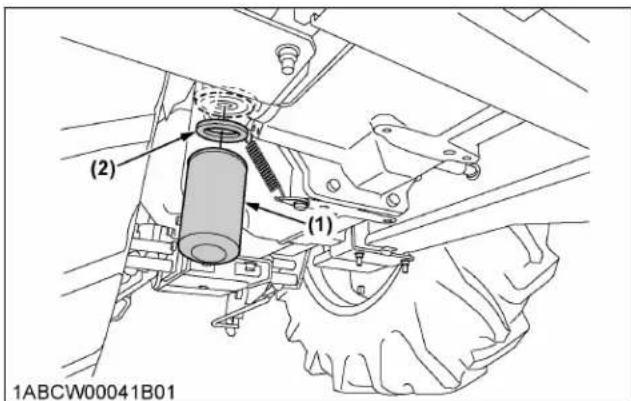 KUBOTA M5N-111HDRC12 - WARNING - 2
