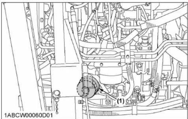 KUBOTA M5N-111HDRC12 - WARNING - 2