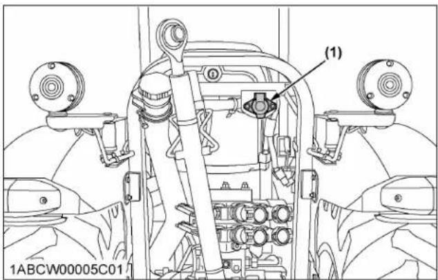 KUBOTA M5N-111HDRC12 - Trailer electrical outlet - 1