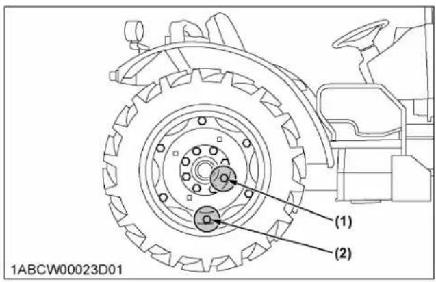 KUBOTA M5N-111HDRC12 - IMPORTANT : - 1