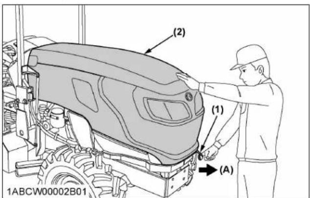 KUBOTA M5N-111HDRC12 - Hood - 1