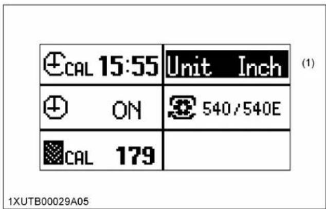 KUBOTA M5N-111HDRC12 - Setting the unit - 1