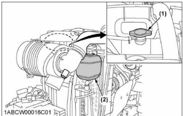 KUBOTA M5N-111HDRC12 - Properly dispose of the used coolant. - 5