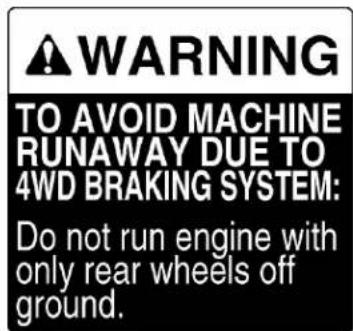 KUBOTA M5N-111HDRC12 - TO AVOID PERSONAL INJURY OR DEATH: - 3