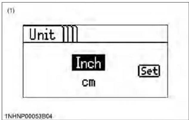KUBOTA M5N-111HDRC12 - Setting the unit - 2